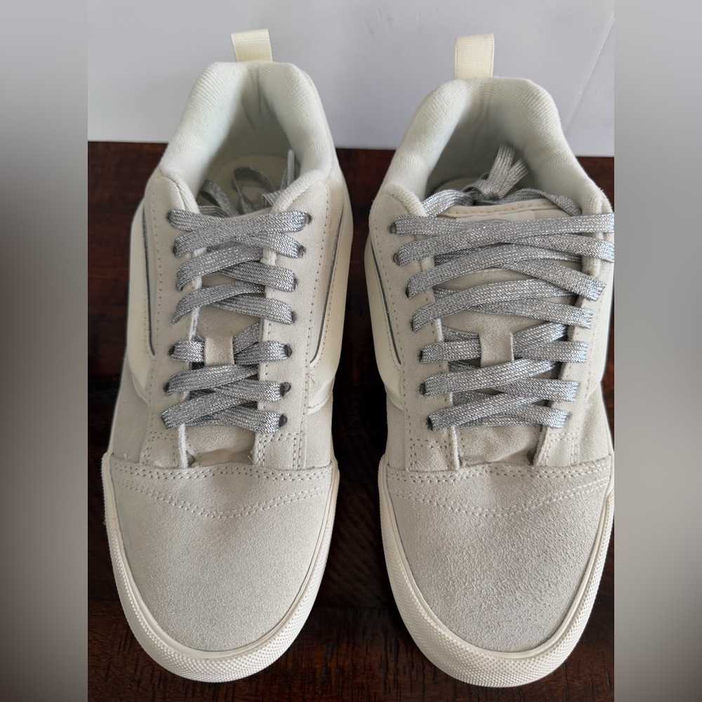 Vans Womens Platform Skate Shoes Knu Stack Stackform  Multicolor Laces Size 9 - Picture 3 of 14